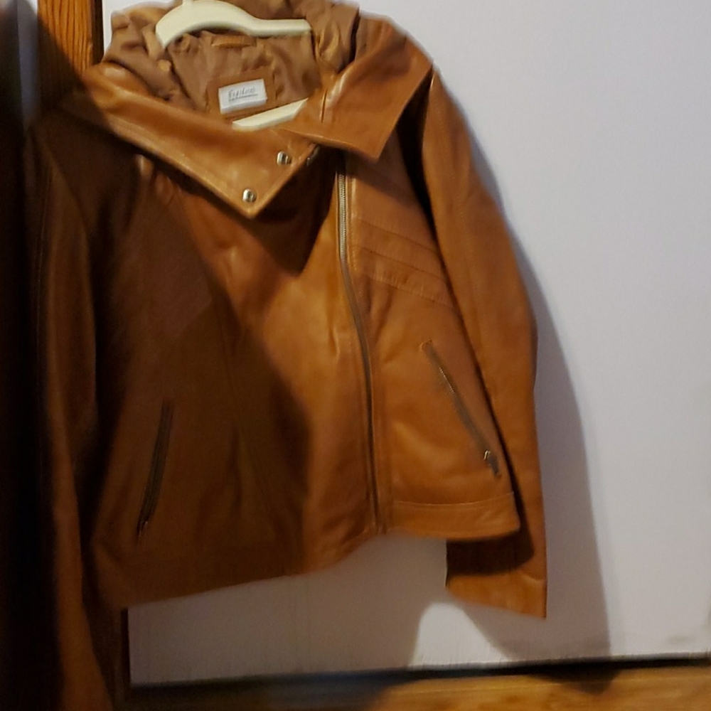 Leather jacket